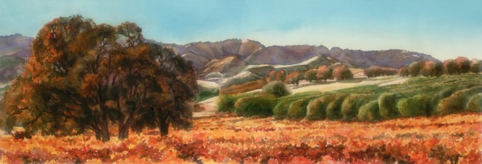Autumn Vineyard