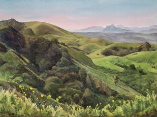 View of Hollister, Hwy. 46